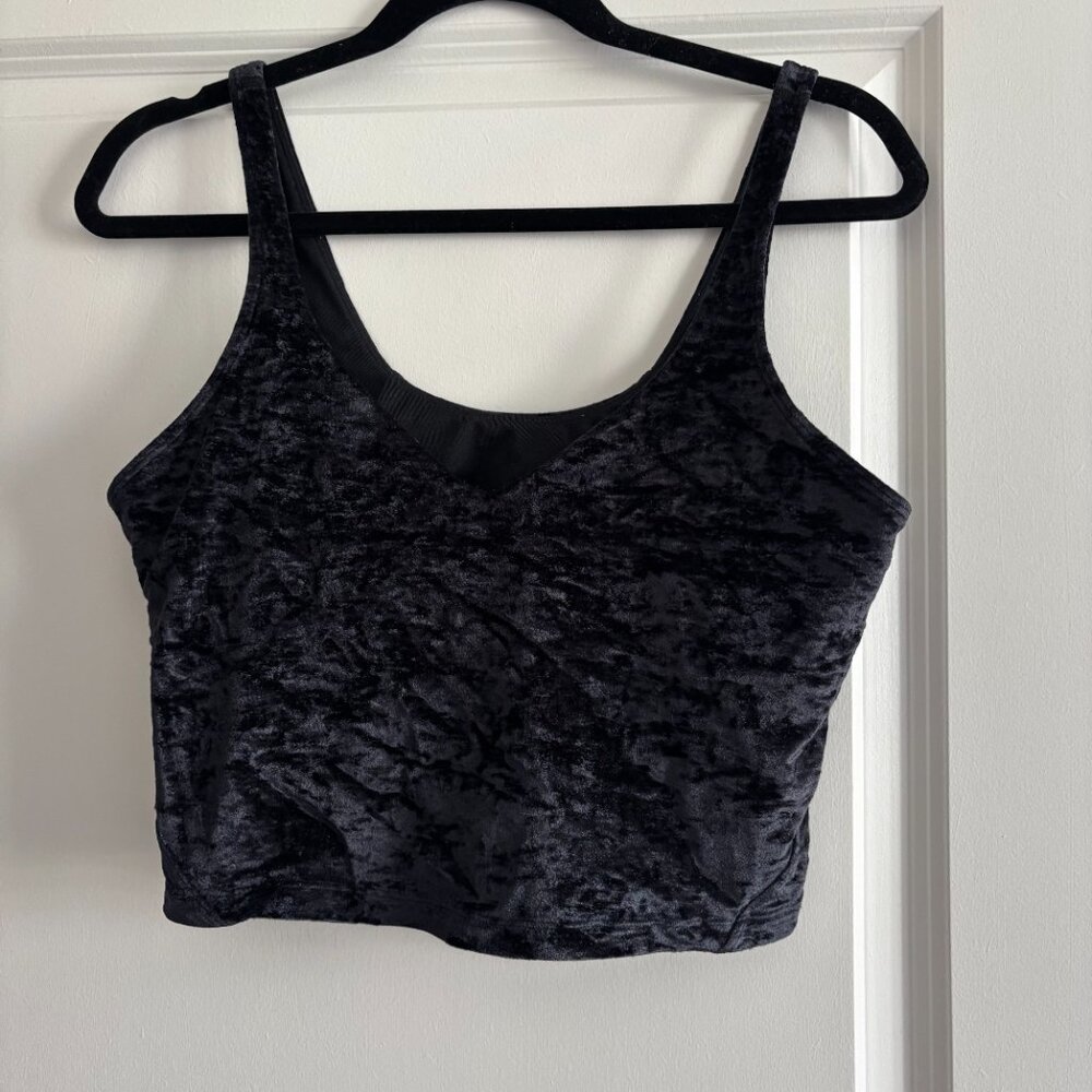 Lululemon Crushed Velvet Align Tank Top